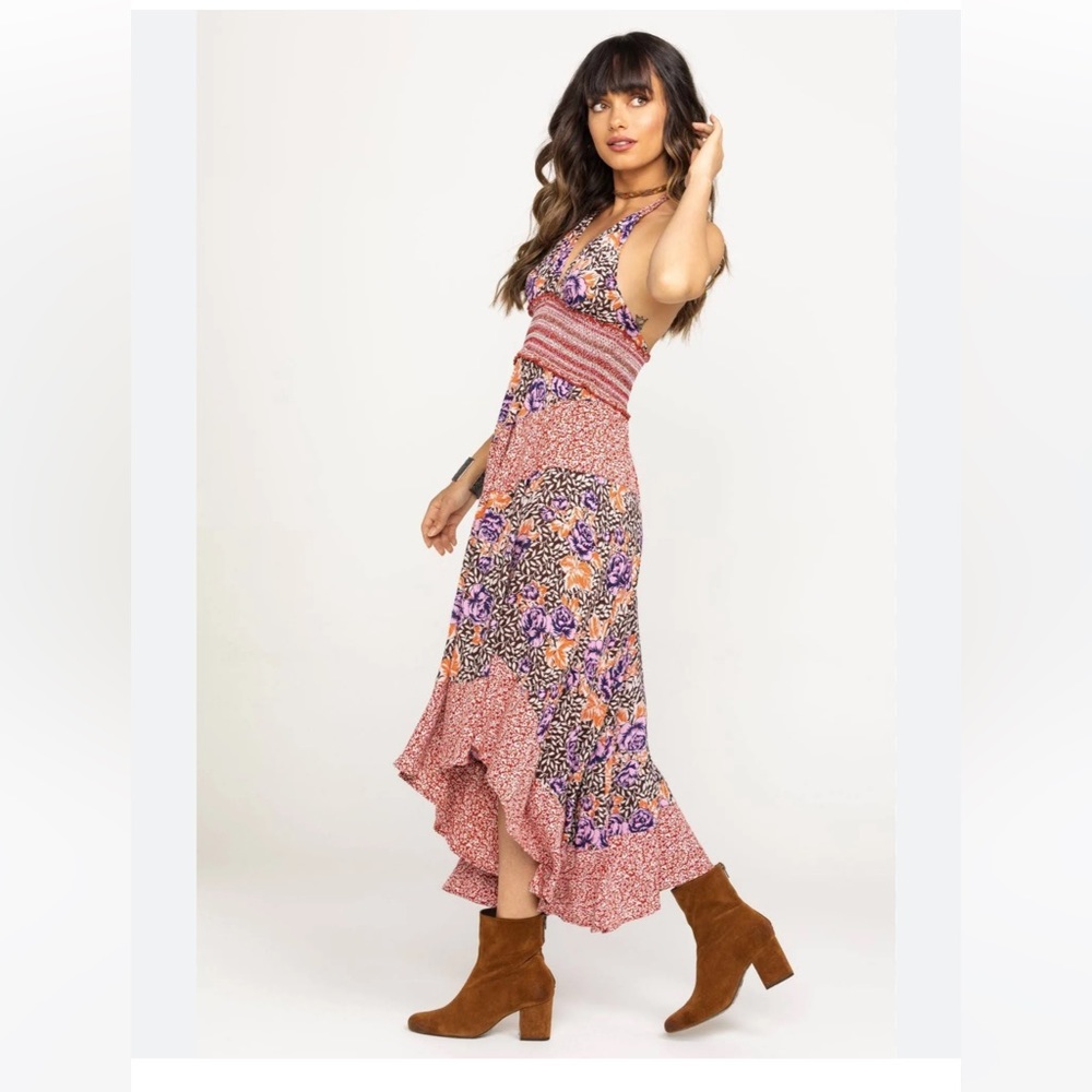 Free People Women's Dresses Free People Halter Maxi Dress